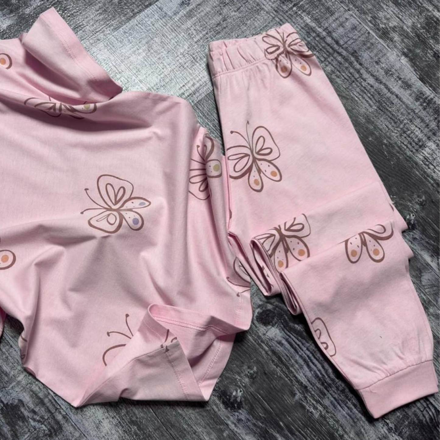 Beauty Butterfly Girls Pyjama Set