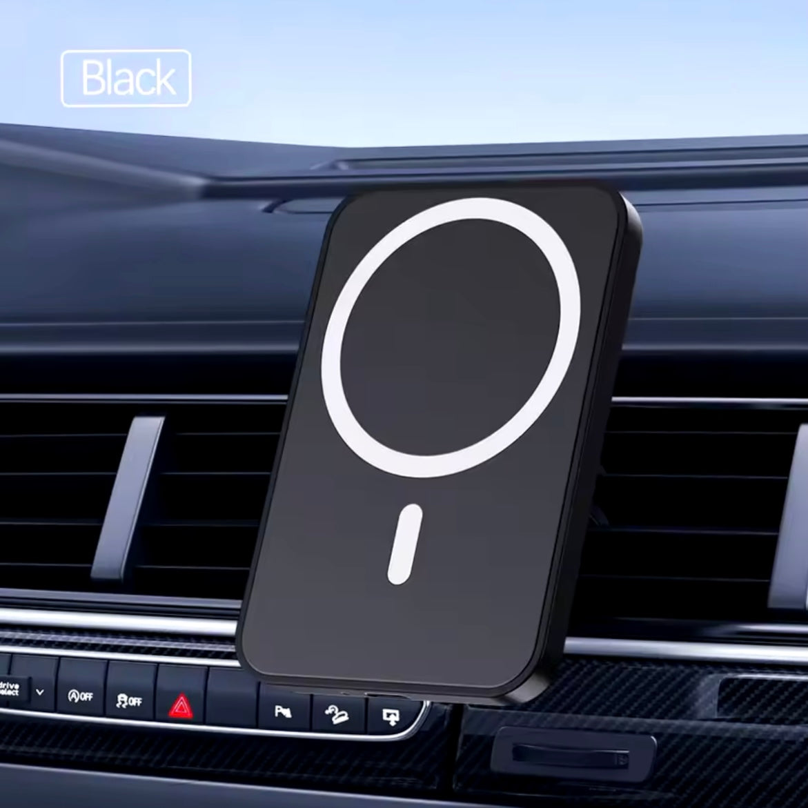 15W Magnetic Car Wireless Charger For Magsafe iPhone 12 13 14 15 16 Pro Max Air Vent Car Phone Holder Stand Fast Car Charging