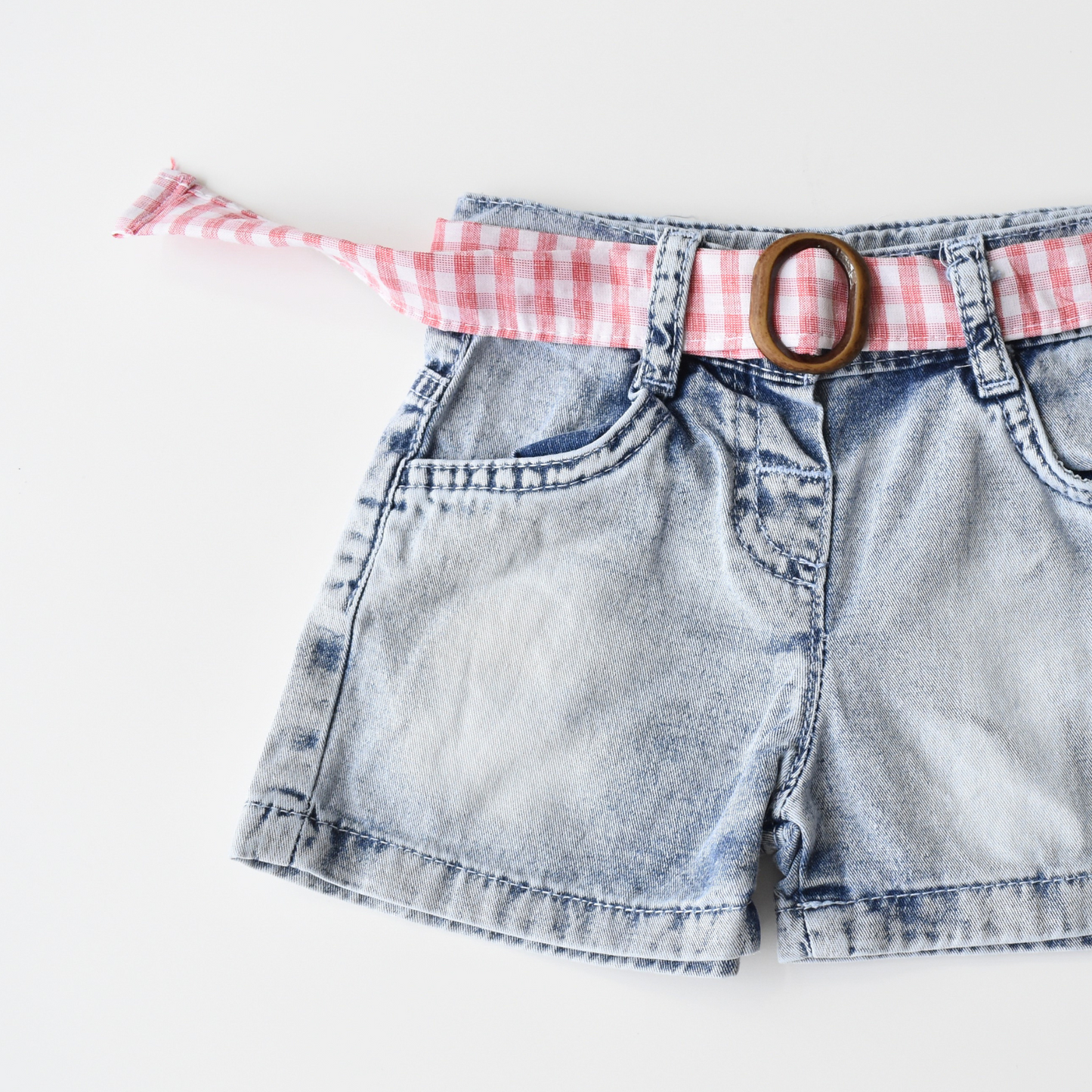 Stylish Square Girls Denim Set
